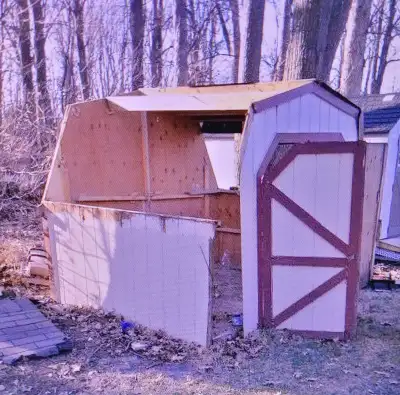 damaged sheds, View more