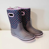 Joe Fresh Kids Rain Boots / Snow Boots - Size 4 - New With Tags 
