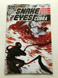 G.I. Joe Snake Eyes, Agent of Cobra #4 IDW Comics VF/NM.