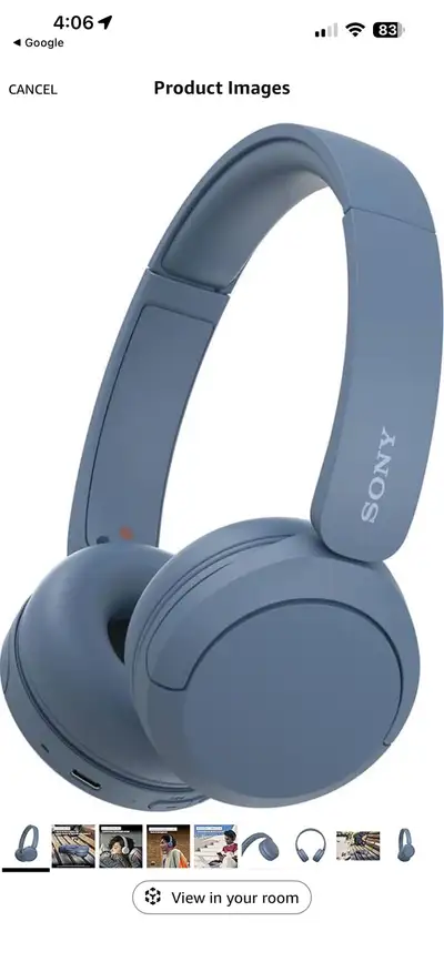 Sony Wireless Bluetooth Headphones - Many Available Colours!!, View more