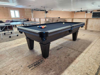 New Pool Tables in stock now ready for delivery