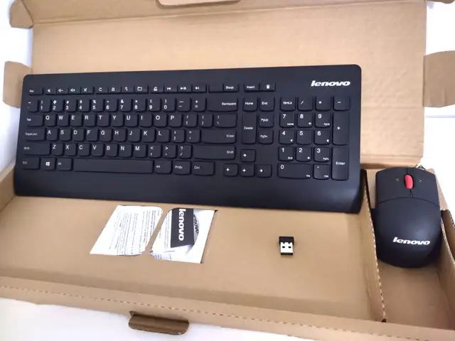 Lenovo KBRF3971 Ultraslim Plus Wireless Keyboard $ Mouse in Mice, Keyboards & Webcams in Kitchener / Waterloo - Image 7
