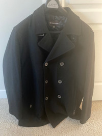 Double Breasted Peacoat - Michael Kors 