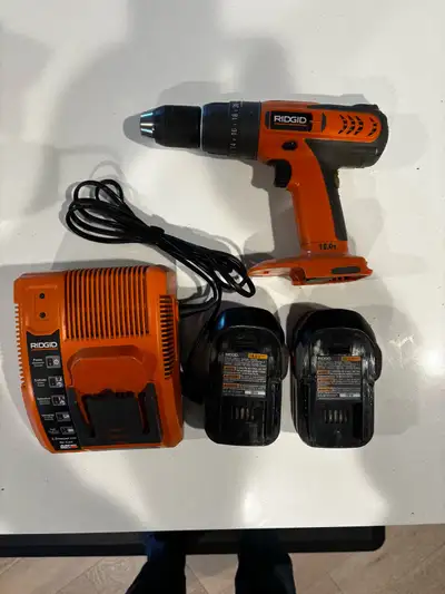 Rigid 18v Drill, View more