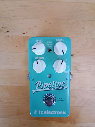 TC Electronic Pipeline tremolo pedal, View more