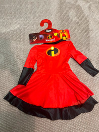 Incredibles 2 costume Size 3-4