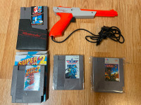 Nintendo NES retro Gaming Original Super Mario Duck Hunt Zapper