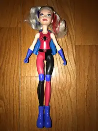 2016 DC Super Hero Girls Harley Quinn 12" Barbie Doll Toy