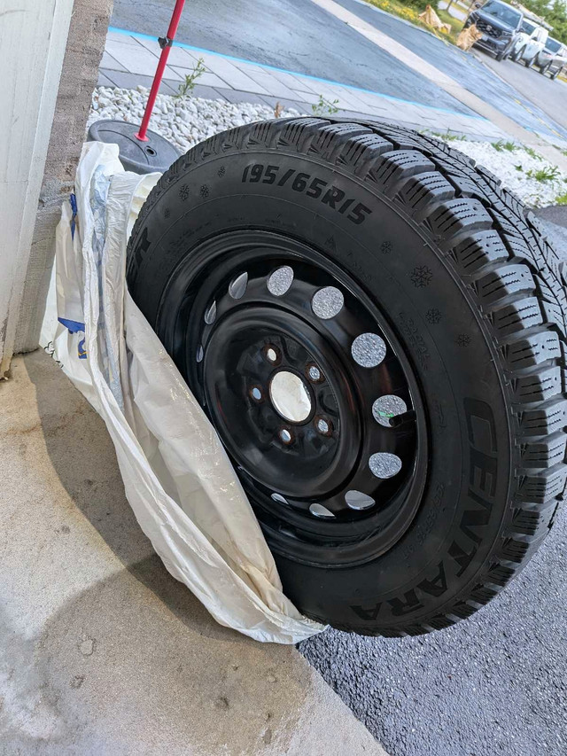 15" winter tires on rims in Other in Barrie