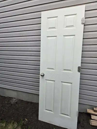 free door with frame and hardware, View more