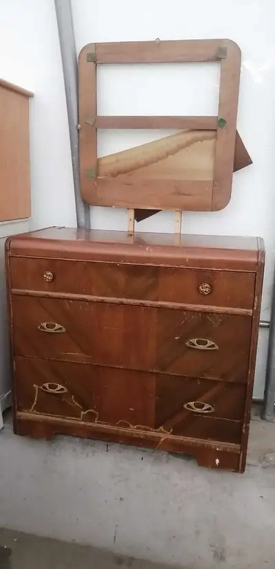 Commode vintage avec miroir, View more