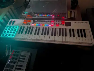 M-Audio Code 49 midi keyboard controller , View more