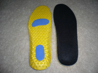 New Memory foam Insoles size 10.5 to 7.5