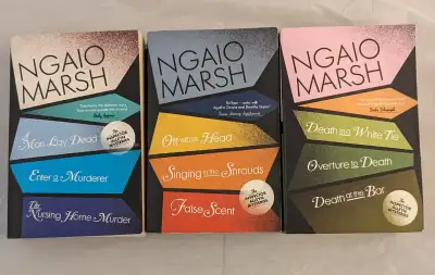 Three Ngaio Marsh omnibus books, View more
