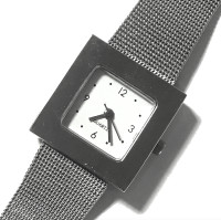 Yves Rocher Quartz Watch With Mesh Stainless Steel Band