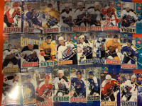 1997 POST NHLPA Hockey Set of 24 Gretzky Roy Sakic Showcase 305