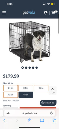 Extra large single door dog crate