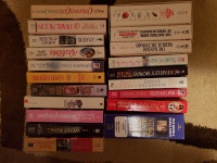 Assorted paperbacks and hardcovers
