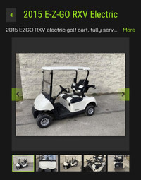 Golf cart for sale