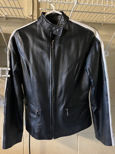 3 Black Leather Jackets Women's Small & XLarge, View more