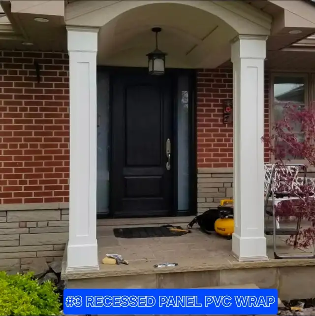 Porch Column Replacement - Fiberglass, PBC, Aluminum