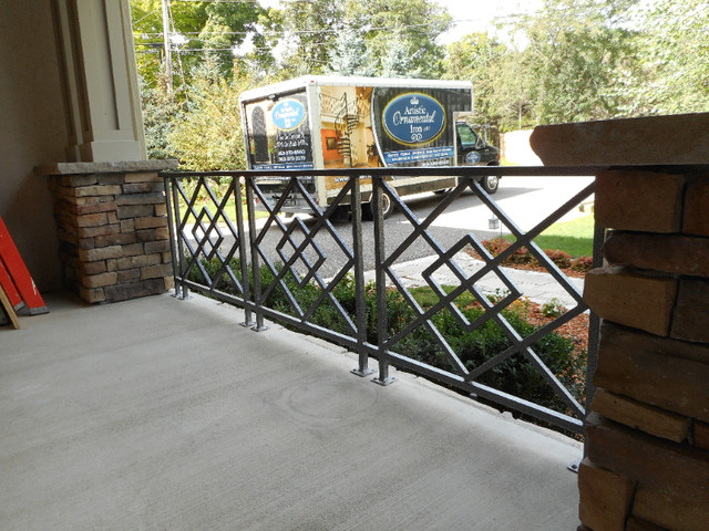 Wrought Iron Railings and Gate in Decks & Fences in Oakville / Halton Region - Image 3