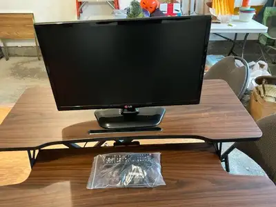 Have a 22 inch flat screen tv and remote for sale