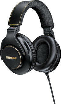 Shure SRH840A Over-Ear Wired Headphones for Critical Listening