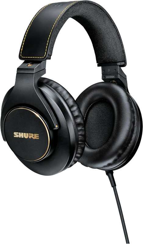 Shure SRH840A Over-Ear Wired Headphones for Critical Listening in Headphones in Markham / York Region