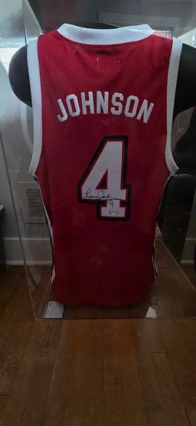Larry Johnson UNLV autographed jersey, View more