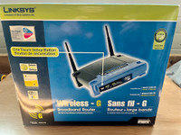 LINKSYS (Cisco) Wireless G Broadband Router (new)