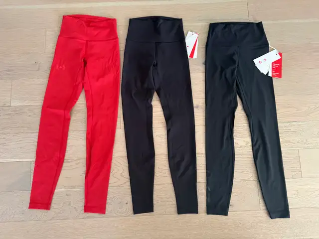 lululemon team Canada olympics side 4 leggings new  in Women's - Bottoms in St. Albert - Image 4
