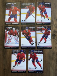 Lot de 8 cartes postales - Canadiens de Montréal - Provigo 2019