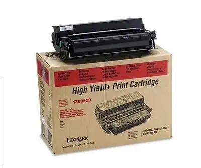 NEW - LEXMARK High Yield + Print Cartridge #1380520, View more