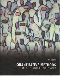 Quantitative Methods In The Social Sciences