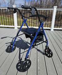 Walker - 4 wheeled with adjustable handles with Brake