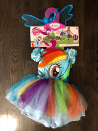 My Little Pony Rainbow Dash Costume 3 Years Old - New