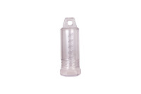 Clear/Expandable/Re-usable Twist Tubes with Hanger Screw Cap