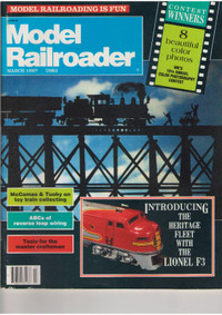 Model Railroader Magazine - 1987