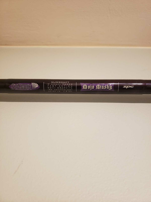 St Croix 9'6" Mojo Musky Fishing Rod New  in Fishing, Camping & Outdoors in Windsor Region - Image 2