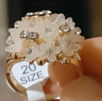 Snowflower ring