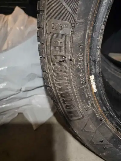 I have pair motomaster winter tires thread is about 80% call or text 4037971904
