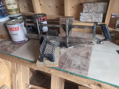 This reliable miter box saw is ready to help you tackle your next woodworking project with precision...