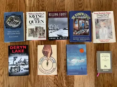 Books fiction-various hardcover, View more