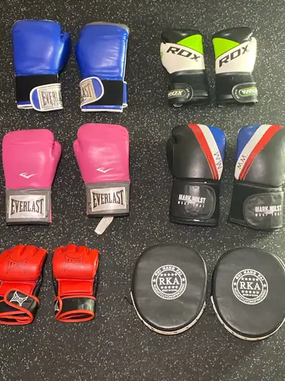 Boxing Glove Lot for Muay Thai or Kickboxing, View more