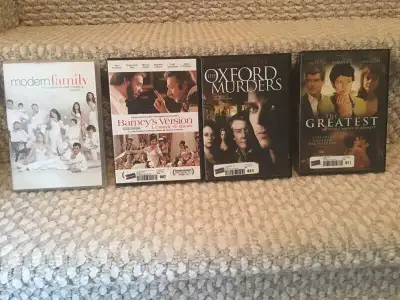 4 DVD movies, View more