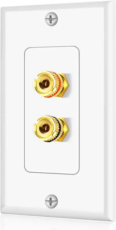 Wall plate banana plug, View more