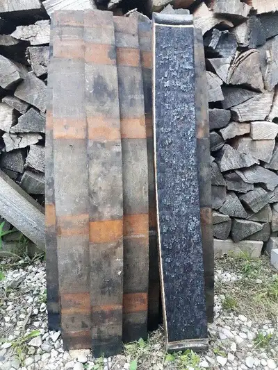 Whiskey Barrel and Wine Barrel Staves, View more
