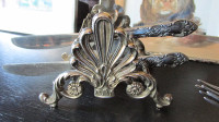 Vintage Silver Plated Cutlery Holders