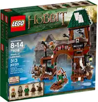 LEGO HOBBIT 79016 ATTACK ON LAKE-TOWN , BRAND NEW 2014